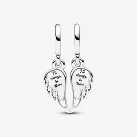 Шарм Пандоры Sparkling Splitable Angel Wings Dangle