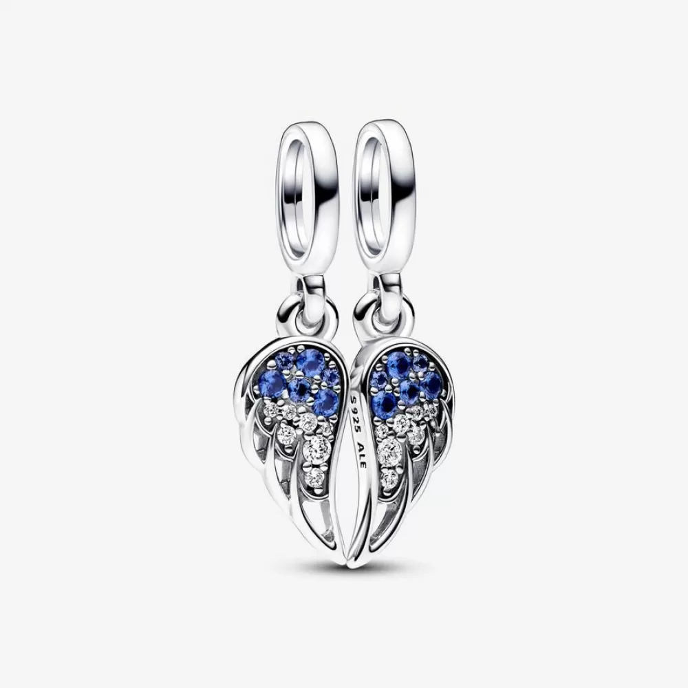 Шарм Пандоры Sparkling Splitable Angel Wings Dangle