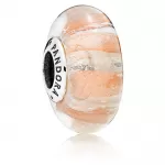 Шарм Пандоры Shimmering Stripe Murano Glass