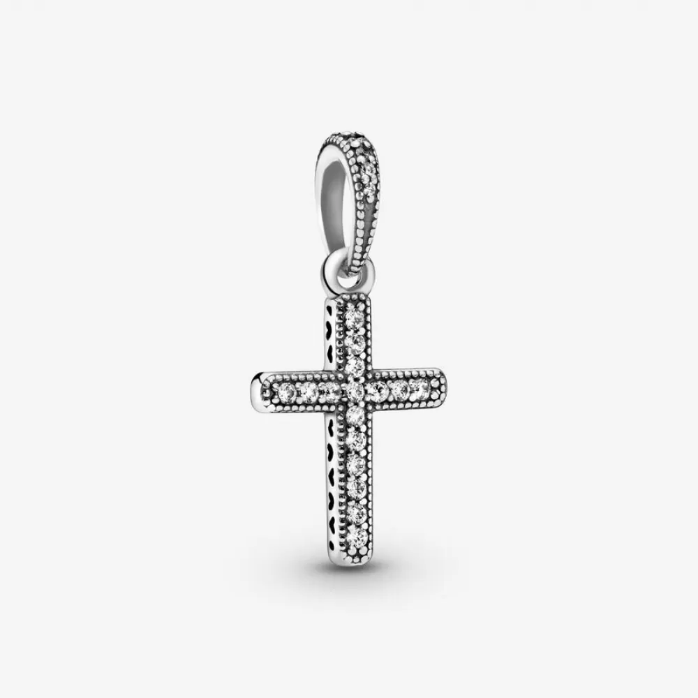 Шарм Пандоры Sparkling Cross Pendant