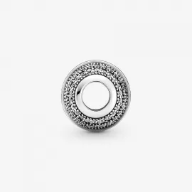 Шарм Пандоры Pave & Logo