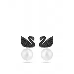 Серьги-джекеты Swarovski Iconic Swan / Лебеди / Кристаллы Сваровски
