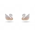 Серьги Swarovski Gradient Swan Pave / Лебеди / Кристаллы Сваровски