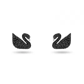 Серьги-пусеты Swarovski Iconic Swan / Лебеди / Кристаллы Сваровски