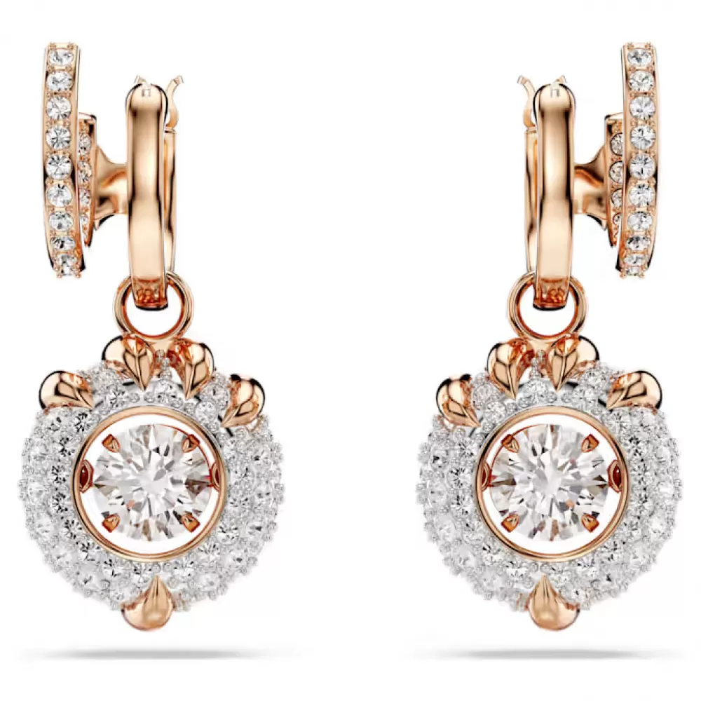 Серьги Swarovski Dragon & Phoenix | Кристаллы Сваровски