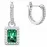 Серьги Swarovski Angelic Rectangular | Кристаллы Сваровски