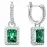 Серьги Swarovski Angelic Rectangular | Кристаллы Сваровски