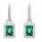 Серьги Swarovski Angelic Rectangular | Кристаллы Сваровски