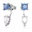 Серьги Swarovski Mesmera | Кристаллы Сваровски