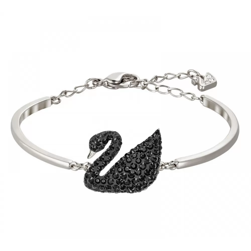 Браслет Сваровски Black Swan | Кристаллы Сваровски