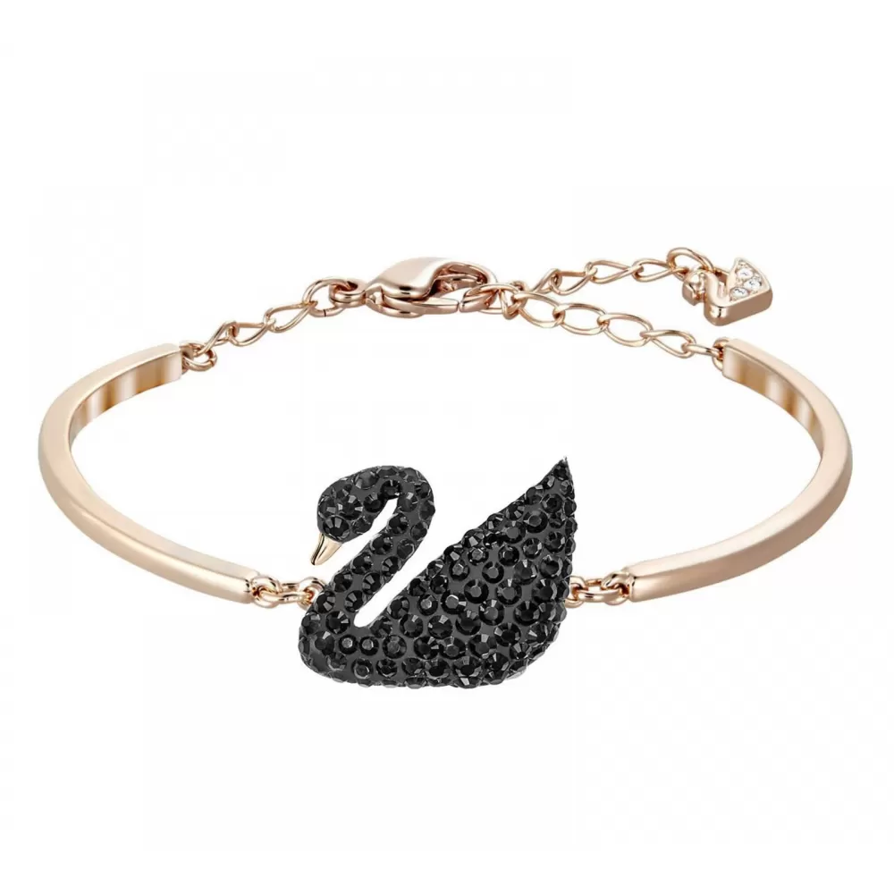 Браслет Сваровски Black Swan | Кристаллы Сваровски