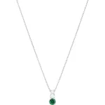 Колье Swarovski Attract Trilogy Green | Кристаллы Сваровски