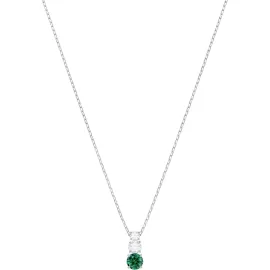 Колье Swarovski Attract Trilogy Green | Кристаллы Сваровски