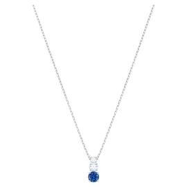 Колье Swarovski Attract Trilogy Blue | Кристаллы Сваровски