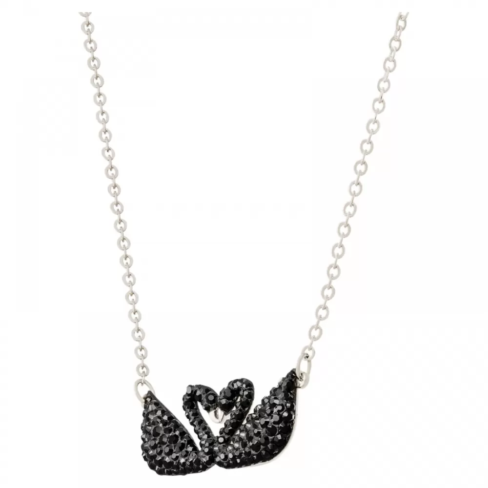 Колье Swarovski Double Swan Pave | Кристаллы Сваровски