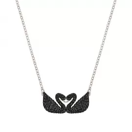 Колье Swarovski Double Swan Pave | Кристаллы Сваровски