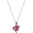 Колье Leslie Pendant Pink / Кристаллы Swarovski