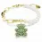 Браслет Swarovski Teddy Green | Кристаллы Сваровски