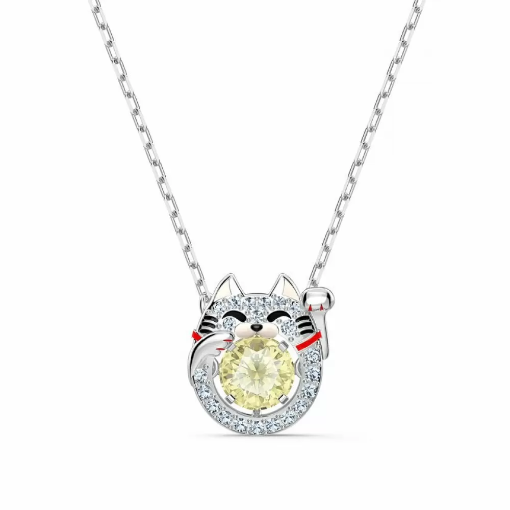 Колье Swarovski Sparkling Dance Cat Necklace | кристаллы Сваровски