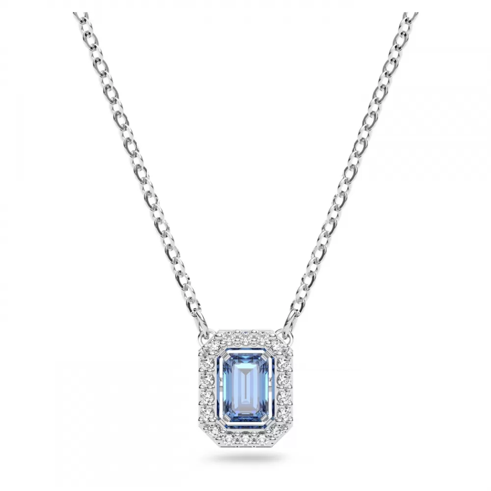 Колье Swarovski Millenia Octagon cut, Blue| Кристаллы Сваровски